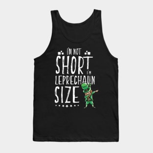 Funny Dabbing leprechaun shirt - perfect gift for St Patrick Tank Top